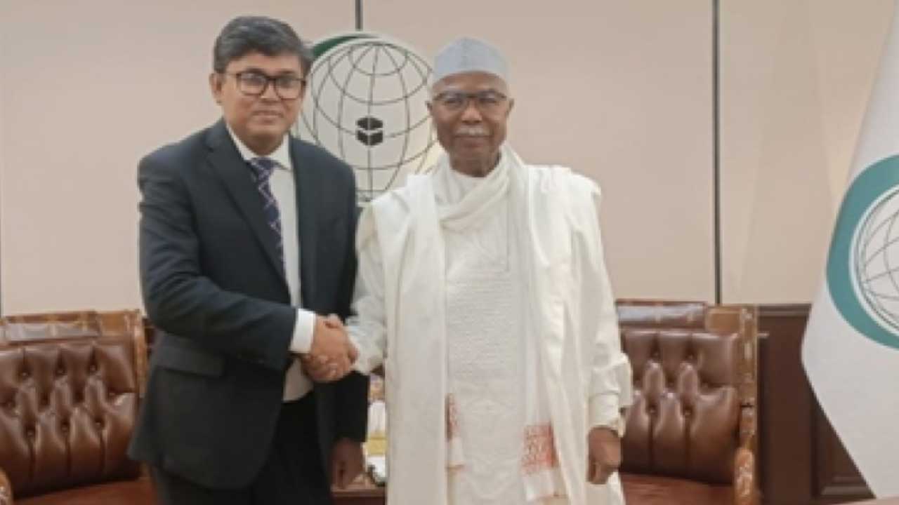 ওআইসির মহাসচিবের সঙ্গে বাংলাদেশের স্থায়ী প্রতিনিধির সাক্ষাৎ